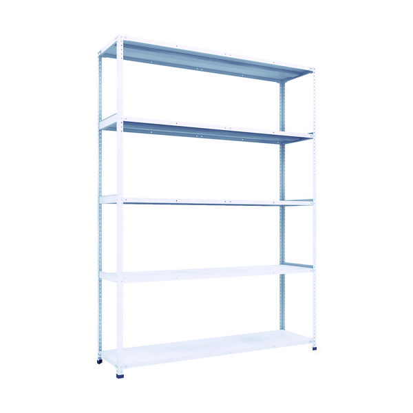 トラスコ中山 TRUSCO 軽量150型中棚ボルトレス棚 W1800XD450XH2400 5段 TLA86S-15 1台(1個)（直送品）