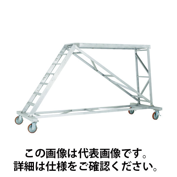 アルインコ 大型作業台 天板高さ1500mm TRS1500 1台 115-1032（直送品）