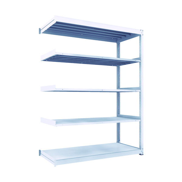 トラスコ中山 TRUSCO TUG型中量棚300kg 連結 1800X776XH2400 5段 TUG300-86J-5B 1台(1個)（直送品）