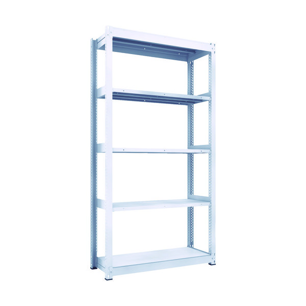 トラスコ中山 TRUSCO TUG型中量棚300kg 単体 1255X476XH2400 5段 TUG300-84S-5 1台(1個)（直送品）