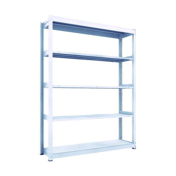 トラスコ中山 TRUSCO TUG型中量棚300kg 単体 1855X476XH2400 5段 TUG300-86S-5 1台(1個)（直送品）