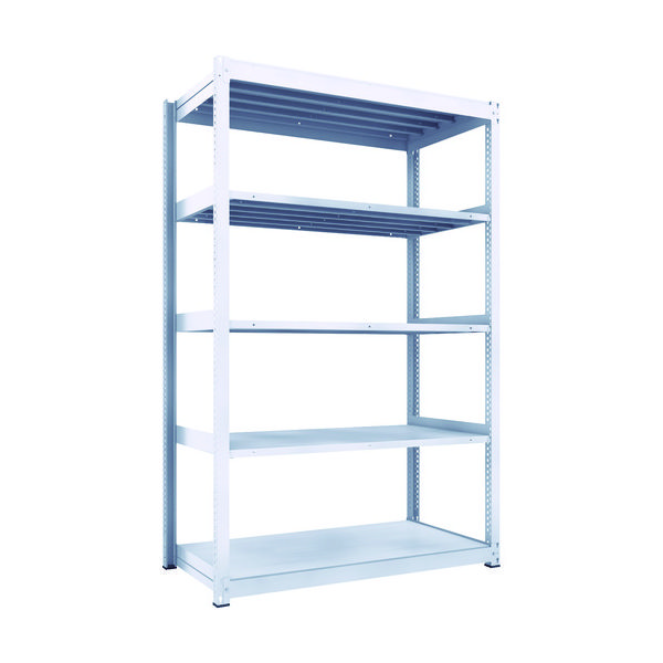 トラスコ中山 TRUSCO TUG型中量棚300kg 単体 1555X776XH2400 5段 TUG300-85J-5 1台(1個)（直送品）