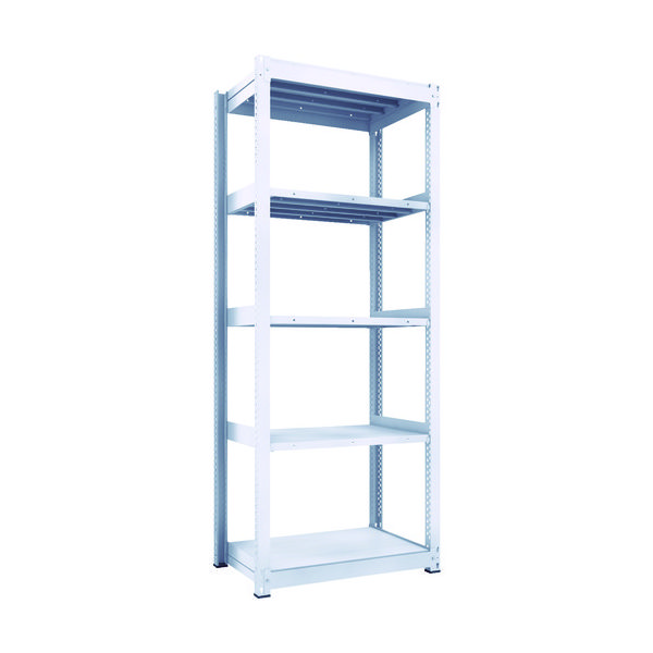 トラスコ中山 TRUSCO TUG型中量棚300kg 単体 955X626XH2400 5段 TUG300-83L-5 1台(1個)（直送品）