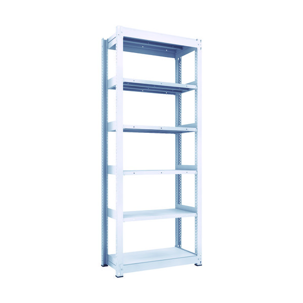 TRUSCO TUG型中量ボルトレス棚 300kg 単体型 955×476×H2400 6段 TUG300-83S-6 1台(1個)（直送品）