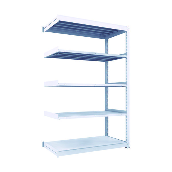 トラスコ中山 TRUSCO TUG型中量棚450kg 連結 1500X776XH2400 5段 TUG450-85J-5B 1台(1個)（直送品）