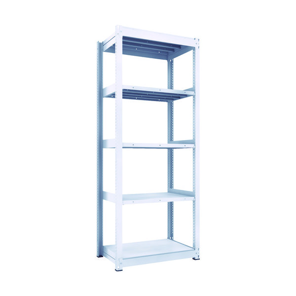 トラスコ中山 TRUSCO TUG型中量棚450kg 単体 955X626XH2400 5段 TUG450-83L-5 1台(1個)（直送品）