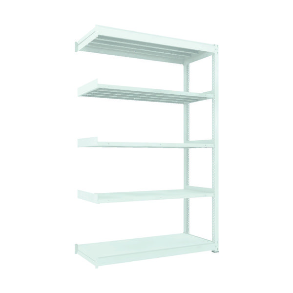 トラスコ中山 TRUSCO TUG型中量棚450kg 連結 1500X626XH2400 5段 TUG450-85L-5B 1台(1個)（直送品）