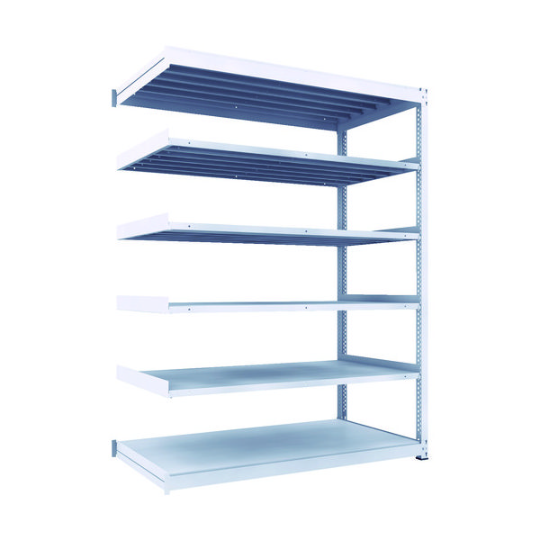 TRUSCO TUG型中量ボルトレス棚 600kg 連結型 1800×926×H2400 6段 TUG600-86Z-6B 1台(1個)（直送品）