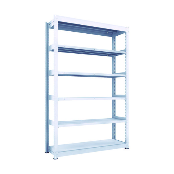 TRUSCO TUG型中量ボルトレス棚 450kg 単体型 1555×476×H2400 6段 TUG450-85S-6 1台(1個)（直送品）