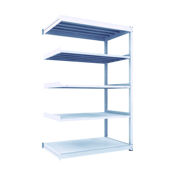 トラスコ中山 TRUSCO TUG型中量棚450kg 連結 1500X926XH2400 5段 TUG450-85Z-5B 1台(1個)（直送品）