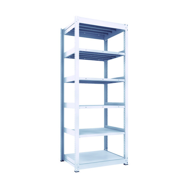 TRUSCO TUG型中量ボルトレス棚 600kg 単体型 955×776×H2400 6段 TUG600-83J-6 1台(1個)（直送品）