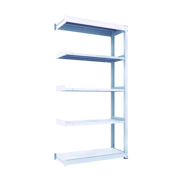 トラスコ中山 TRUSCO TUG型中量棚450kg 連結 1200X476XH2400 5段 TUG450-84S-5B 1台(1個)（直送品）