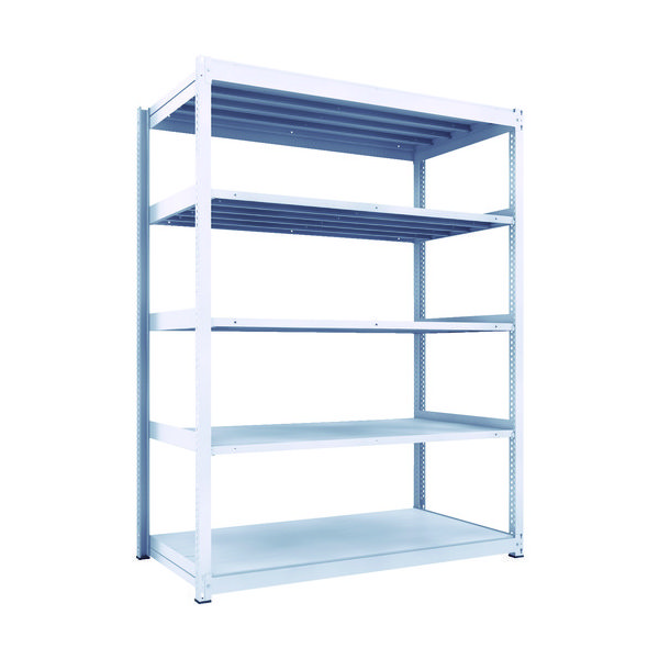トラスコ中山 TRUSCO TUG型中量棚450kg 単体 1855X926XH2400 5段 TUG450-86Z-5 1台(1個)（直送品）