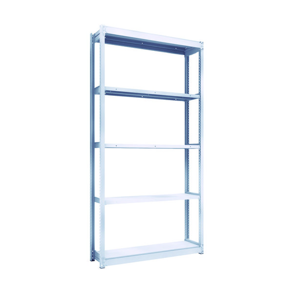 トラスコ中山 TRUSCO TUG型軽中量棚200kg単体 1240X324XH2400 5段 TUG200-84K-5 1台(1個)（直送品）