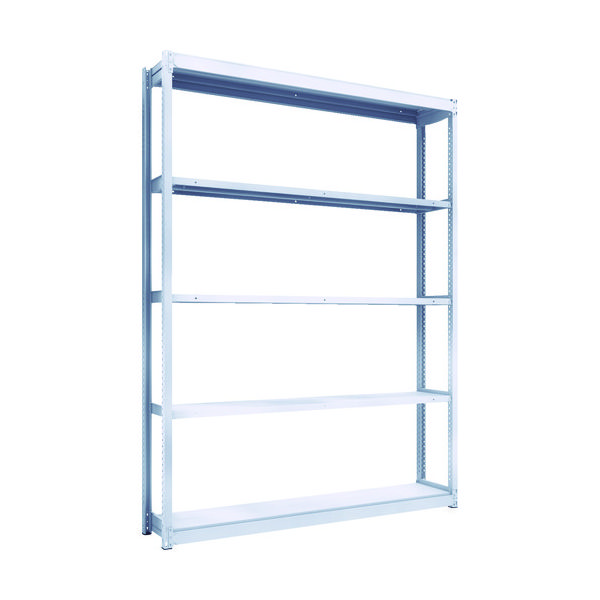 トラスコ中山 TRUSCO TUG型軽中量棚200kg単体 1840X324XH2400 5段 TUG200-86K-5 1台(1個)（直送品）