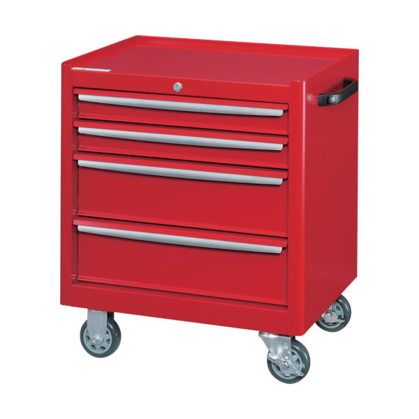 ダイシン工業 ダイシン ツールケースワゴンTWZー624Rレッド TWZ-624R 1台 114-6704（直送品）