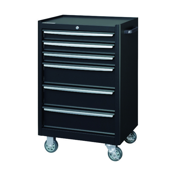 ダイシン工業 ダイシン ツールケースワゴンTWZー926Bブラック TWZ-926B 1台 114-6709（直送品）