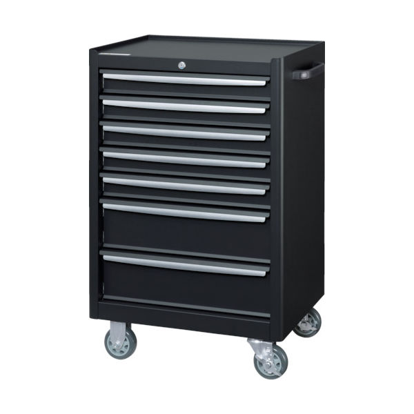 ダイシン工業 ダイシン ツールケースワゴンTWZー927Bブラック TWZ-927B 1台 114-6711（直送品）