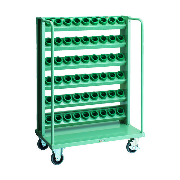 トラスコ中山 TRUSCO ツーリングワゴン HSK63A BT40 NT40兼用 6段 54個収納 VTLW-E610 1台(1個)（直送品）