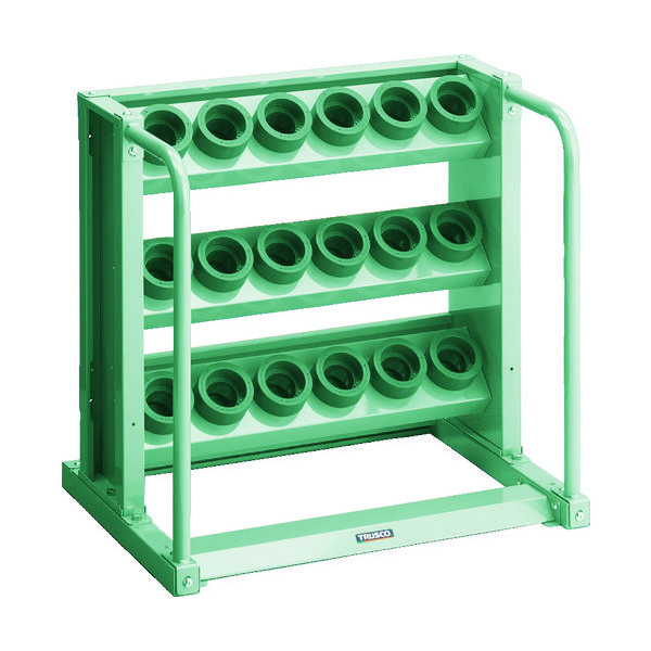 トラスコ中山 TRUSCO ツーリングラック HSK63A BT40 NT40兼用 18個収納 VTL-E37 1台(1個)（直送品）