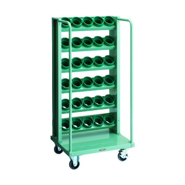 トラスコ中山 TRUSCO ツーリングワゴン HSK100A BT50 NT50兼用 6段 30個収納 VTLW-D65 1台(1個)（直送品）