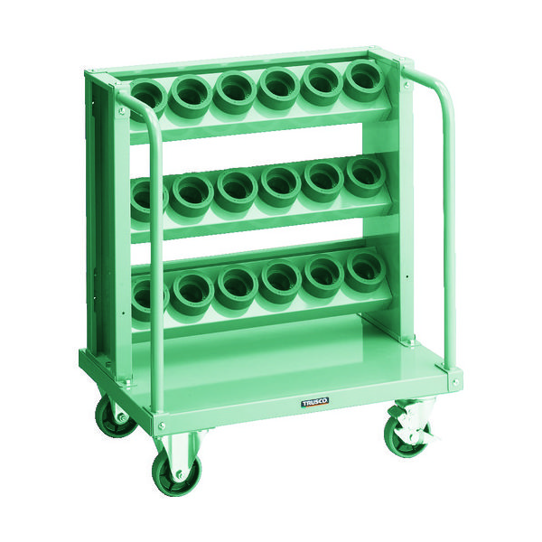 トラスコ中山 TRUSCO ツーリングワゴン HSK63A BT40 NT40兼用 3段 18個収納 VTLW-E37 1台(1個)（直送品）