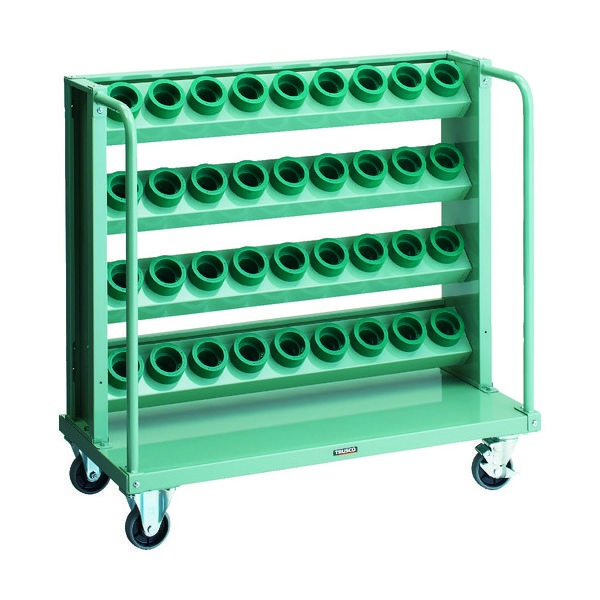 トラスコ中山 TRUSCO ツーリングワゴン HSK63A BT40 NT40兼用 4段 36個収納 VTLW-E410 1台(1個)（直送品）