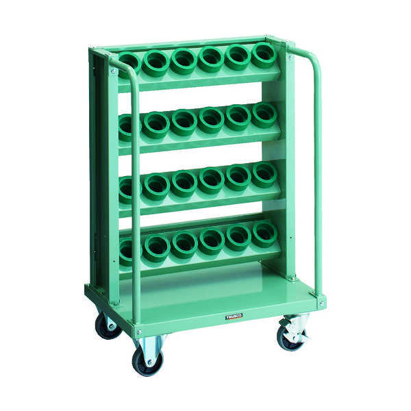 トラスコ中山 TRUSCO ツーリングワゴン HSK63A BT40 NT40兼用 4段 24個収納 VTLW-E47 1台(1個)（直送品）