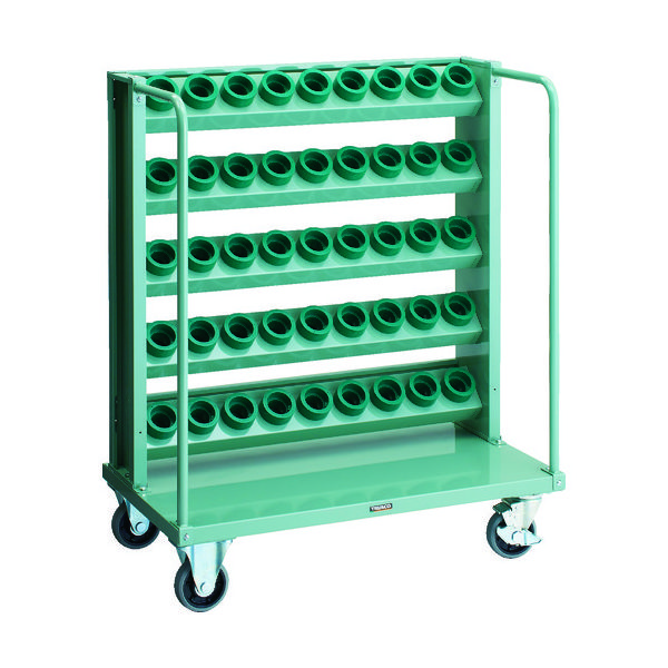 トラスコ中山 TRUSCO ツーリングワゴン HSK63A BT40 NT40兼用 5段 45個収納 VTLW-E510 1台(1個)（直送品）