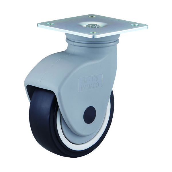 トラスコ中山 TRUSCO 樹脂カバー自在キャスターφ125 WJP-125 1個 115-5323（直送品）