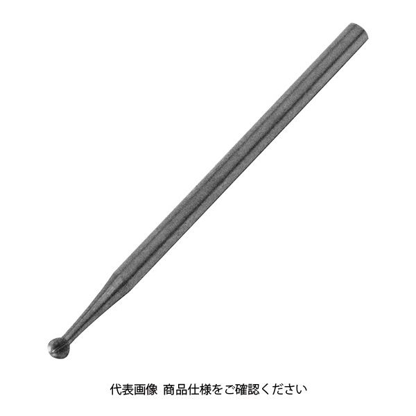 藤原産業 SK11 軸付精密ヤスリ球型2.0mm SRBー702 SRB-702 1セット(3個)（直送品）