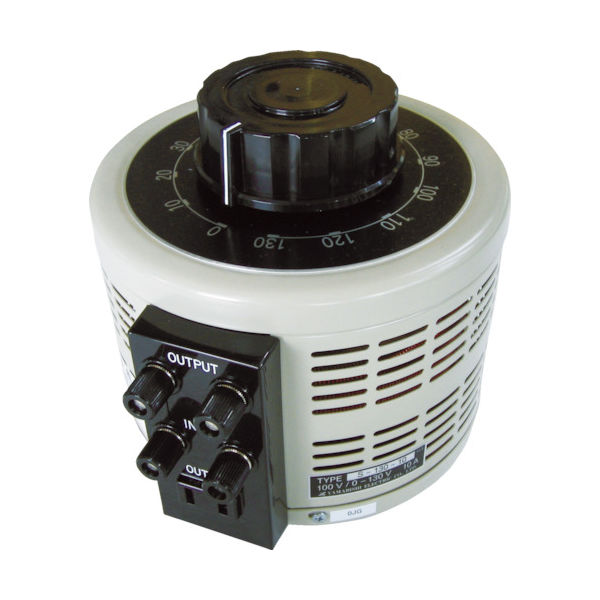 山菱電機 山菱 ボルトスライダー据置型 小容量タイプ 最大電流15A 入力電圧100V S-130-15 1台 466-1117（直送品）