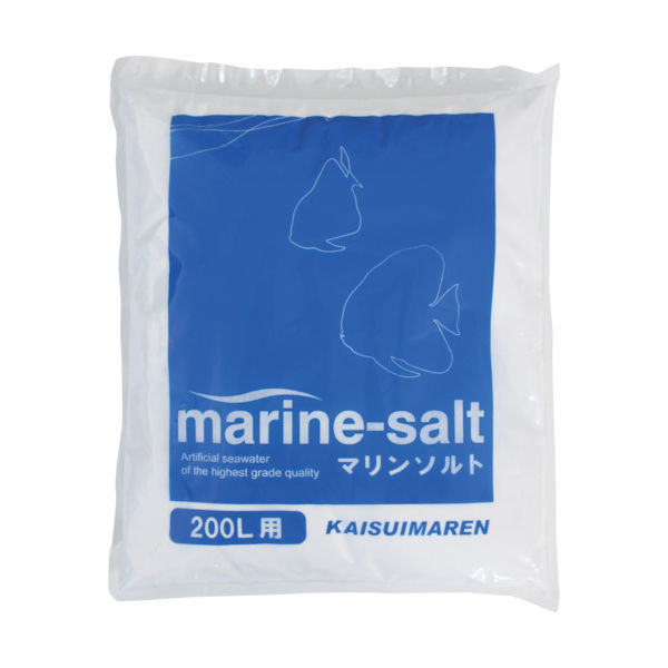 カイスイマレン 人工海水 マリンソルト 200L用 MS200 1個 496-5876（直送品）