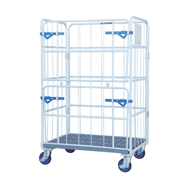 ワコーパレット カーゴプレスタ ダブルゲート付 950×800×1700 WKP-9580-WG 1台 467-7510（直送品）