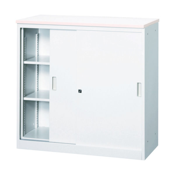 トラスコ中山 TRUSCO CVAカウンター W900書庫型ハイカウンター グレー CVA-9HS-G 1台 454-0671（直送品）