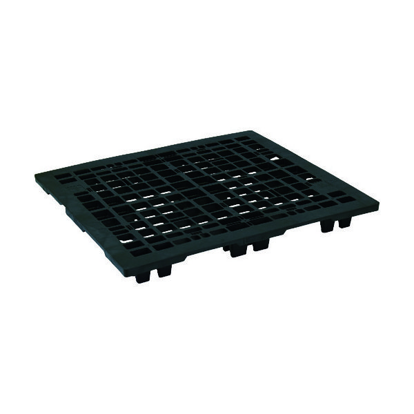 日本プラパレット NPC 輸出梱包用プラスチックパレットEXー1211 ネスティングスキッド 黒 EX-1211-BK 1枚（直送品）