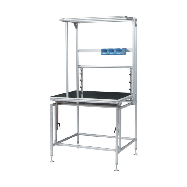 SUS セル生産作業台ボードレベラー付 作業ボード付 アルミ製 GFTR2880006 1台 456-5673（直送品）