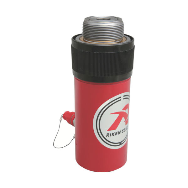 理研機器 RIKEN 単動式油圧シリンダー インチねじ ストローク126mm VCカプラ付 S2-126VC 1台 819-9902（直送品）