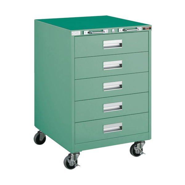 トラスコ中山 TRUSCO キャビネットワゴン 500X550XH750 LVE-652C 1台 518-2891（直送品）