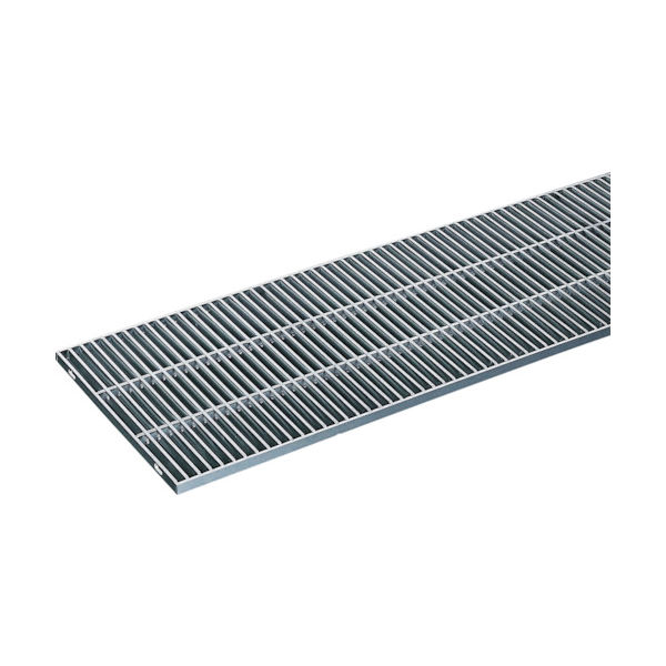 奥岡製作所 奥岡 ステンレス製 側溝用 グレーチング 本体幅200×高さ15 P15 ノンスリップ OSG4-NS 15-15C 1枚（直送品）