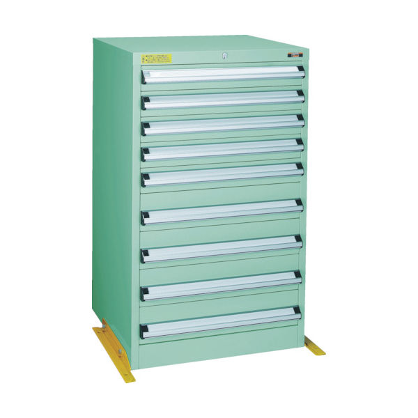 トラスコ中山 TRUSCO VE6S型中量キャビネット 転倒防止金具付 600X550 VE6S-1006TK 1台(1個)（直送品）