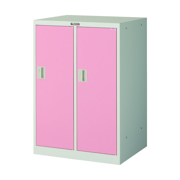 トラスコ中山 TRUSCO ミニロッカー 2連用 ピンク MLK2-P 1台 454-0816（直送品）