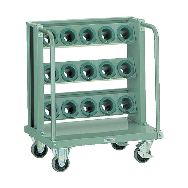 トラスコ中山 TRUSCO ツーリングワゴン BT・NT50兼用 3段 15個収納 ロック付 VTLW-35 1台 266-0822（直送品）