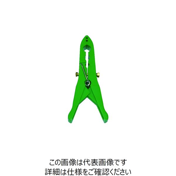 ヨツギ YOTSUGI シートクリップ 2型グリーン YS-211-02-01 1個 466-6623（直送品）