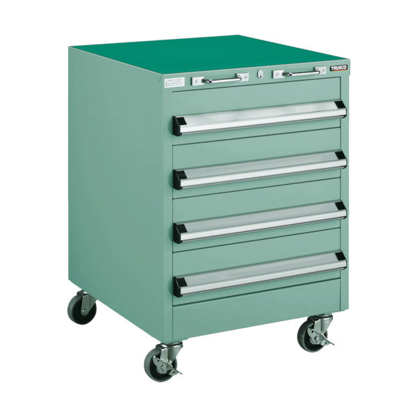 トラスコ中山 TRUSCO キャビネットワゴン 500X550XH700 VE5S-601C 1台 479-0341（直送品）