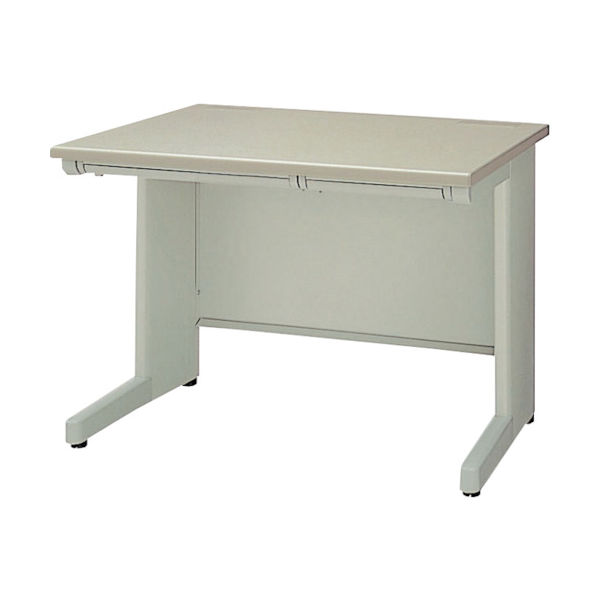 NAIKI 平デスク NED型/天板:ウォームホワイト 本体:ウォームホワイト/W1000×D700×H700 NED107F-AWH 1台（直送品）