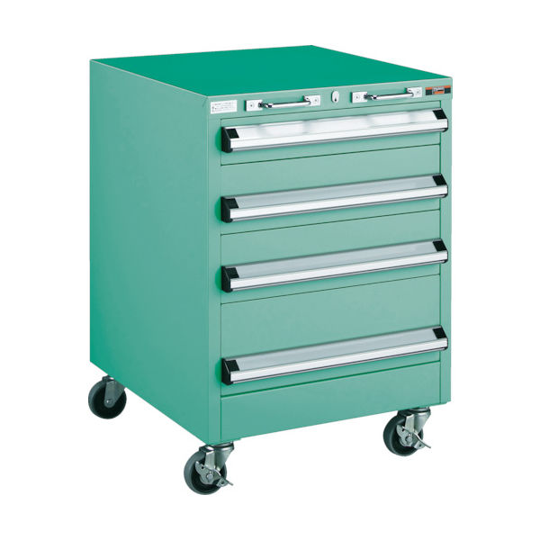 トラスコ中山 TRUSCO キャビネットワゴン 500X550XH700 VE5S-602C 1台 479-0367（直送品）