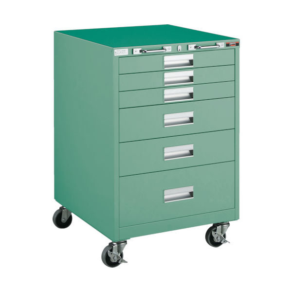 トラスコ中山 TRUSCO キャビネットワゴン 500X550XH750 LVE-651C 1台 518-2859（直送品）