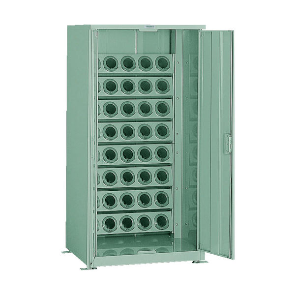 トラスコ中山 TRUSCO ツーリング保管庫 ホルダ56個 スチール戸 ロック付 BT40 VTL-1500D 1台(1個)（直送品）
