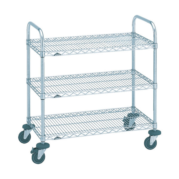 エレクター 万能カート 1062×460×高さ963 3段 NBKC-S 1台 456-4529（直送品）